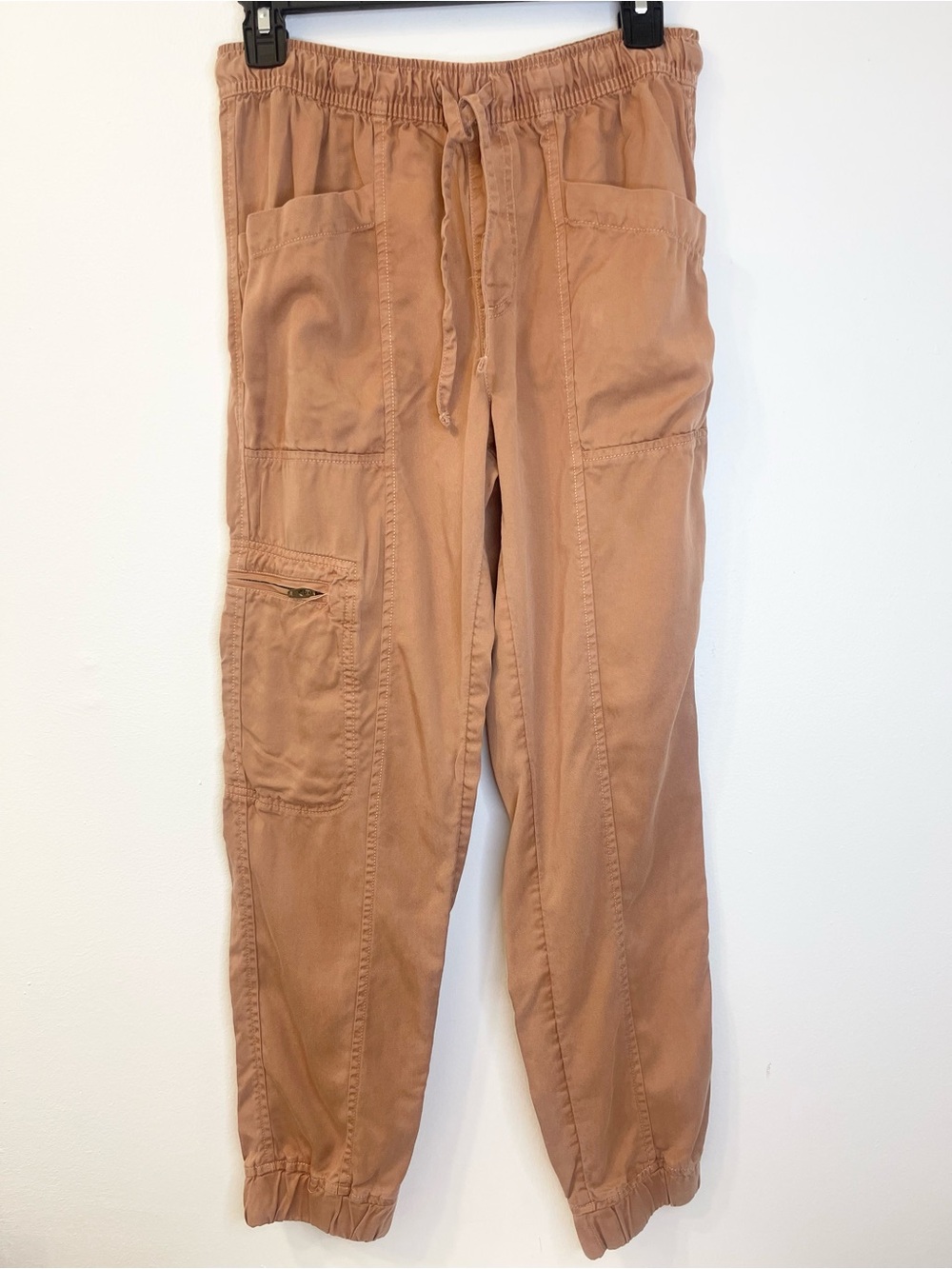 Nicole Miller Cargo Jogger Pants Size Small Waist 15”-16” Inseam 27” EUC